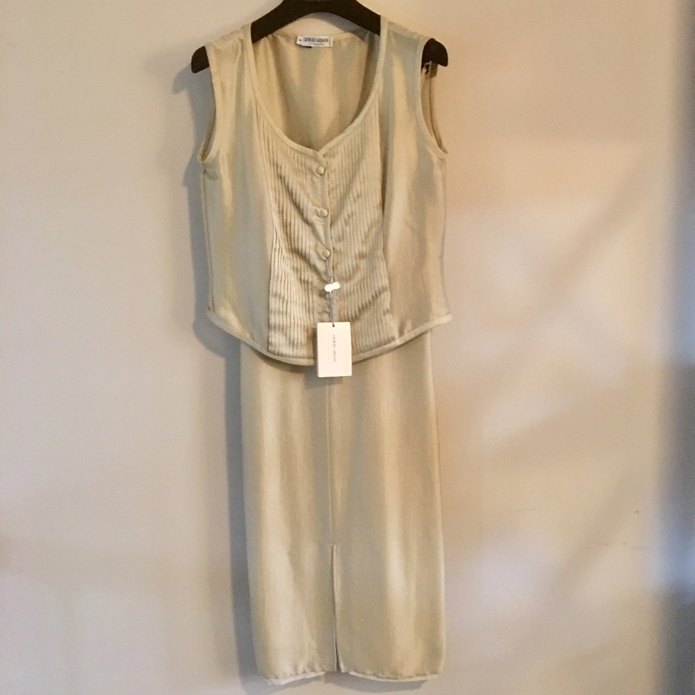 NWT Giorgio Armani Le Collezioni Cocktail Dress Size 6
